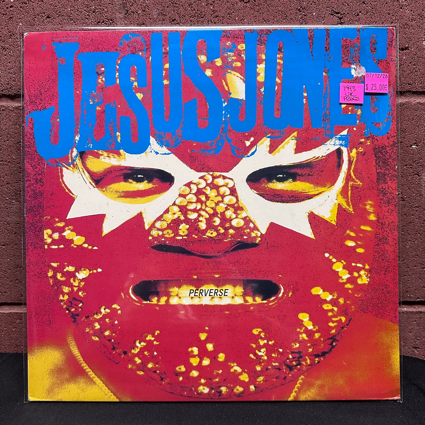 Used Vinyl: Jesus Jones "Perverse" LP (1993 UK Press)
