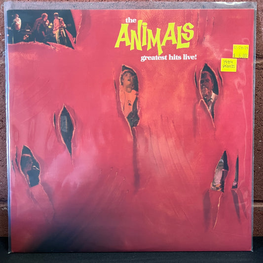 Used Vinyl: The Animals ‎"Greatest Hits Live!" LP (1984 Press)