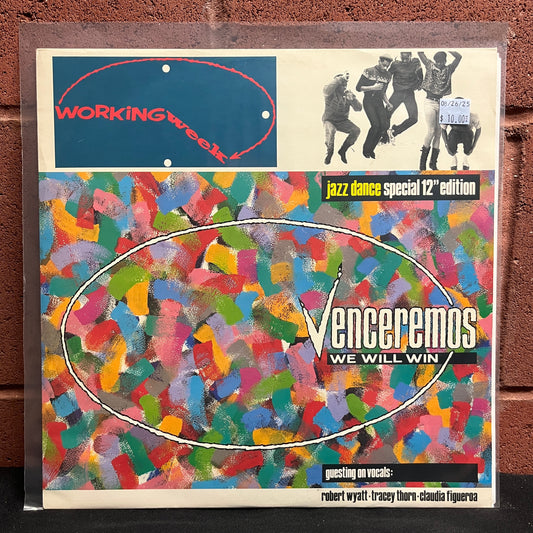 Used Vinyl: Working Week "Venceremos (We Will Win)" 12" (1984 UK Press)