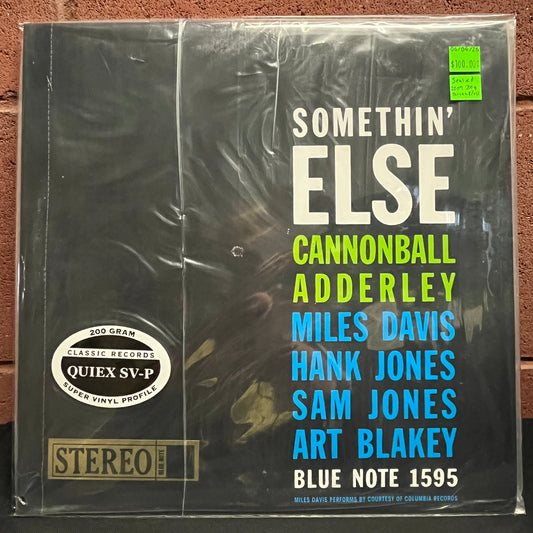 Used Vinyl: Cannonball Adderley "Somethin' Else" LP (2009 200 Gram Quiex SV-P Press SEALED)