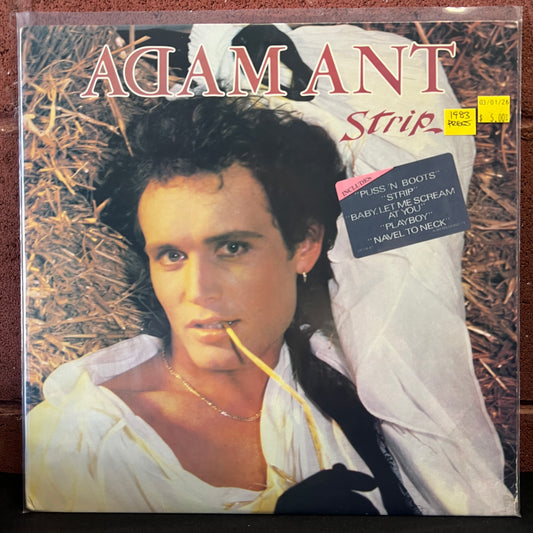 Used Vinyl: Adam Ant "Strip" LP (1983 Press)