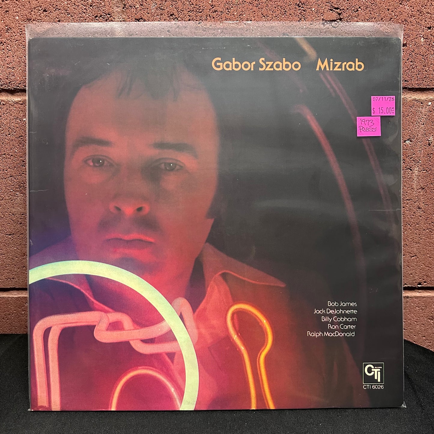 Used Vinyl: Gabor Szabo "Mizrab" LP (1973 Press)