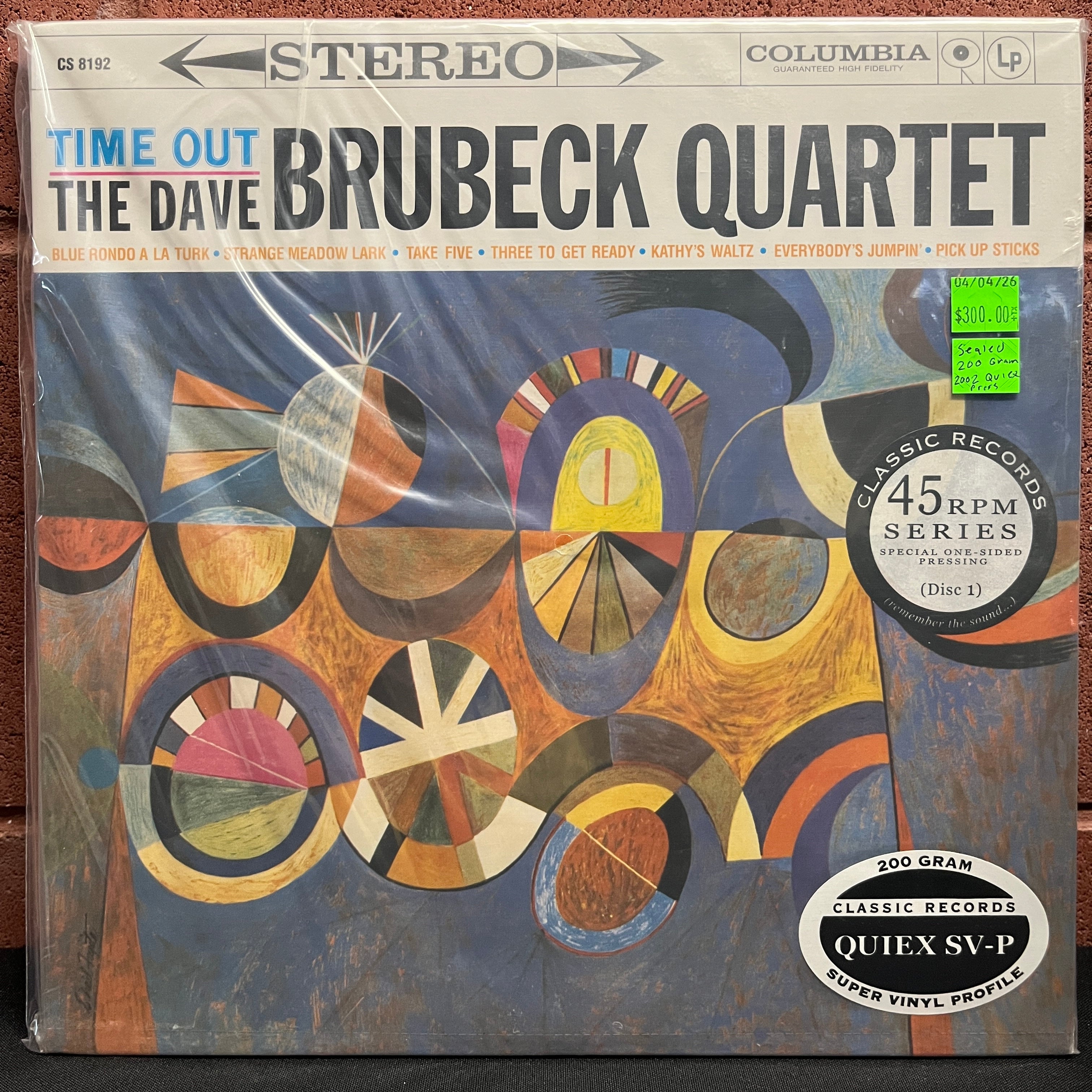 Used Vinyl: The Dave Brubeck Quartet 