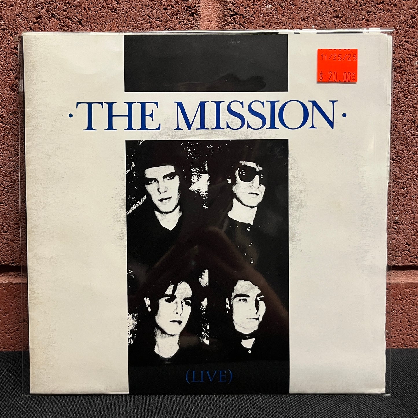 Used Vinyl: The Mission "Live" 7" (UK Issued Unofficial Live Single)