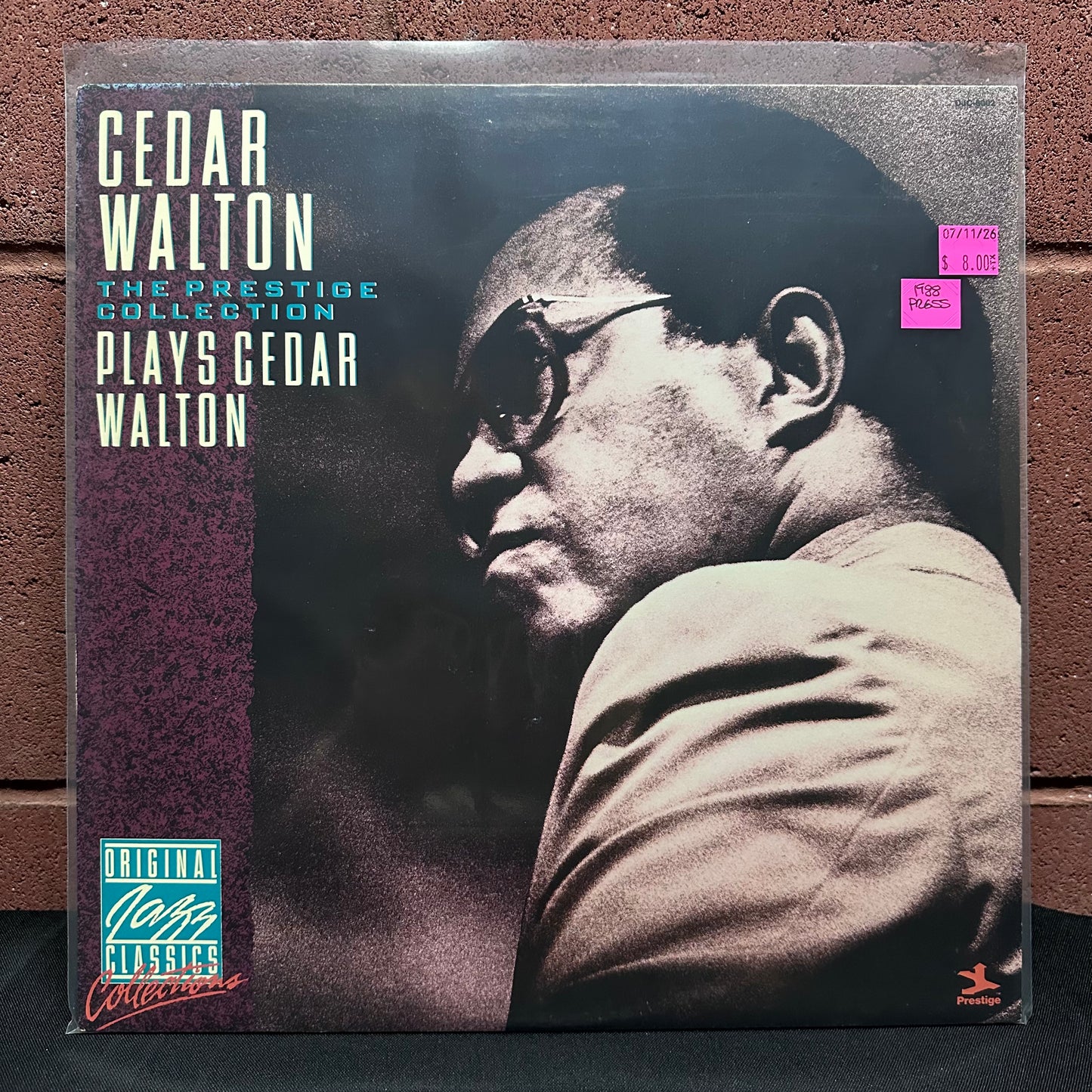 Used Vinyl: Cedar Walton ‎"Plays Cedar Walton - The Prestige Collection" LP (1988 Press)