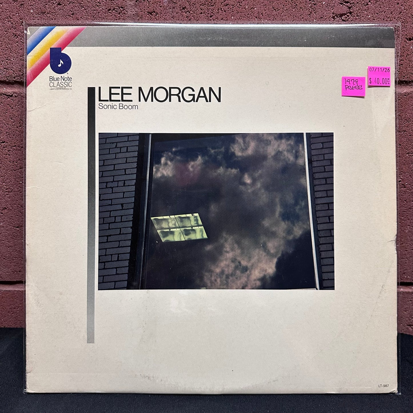Used Vinyl: Lee Morgan "Sonic Boom" LP (1979 Press)