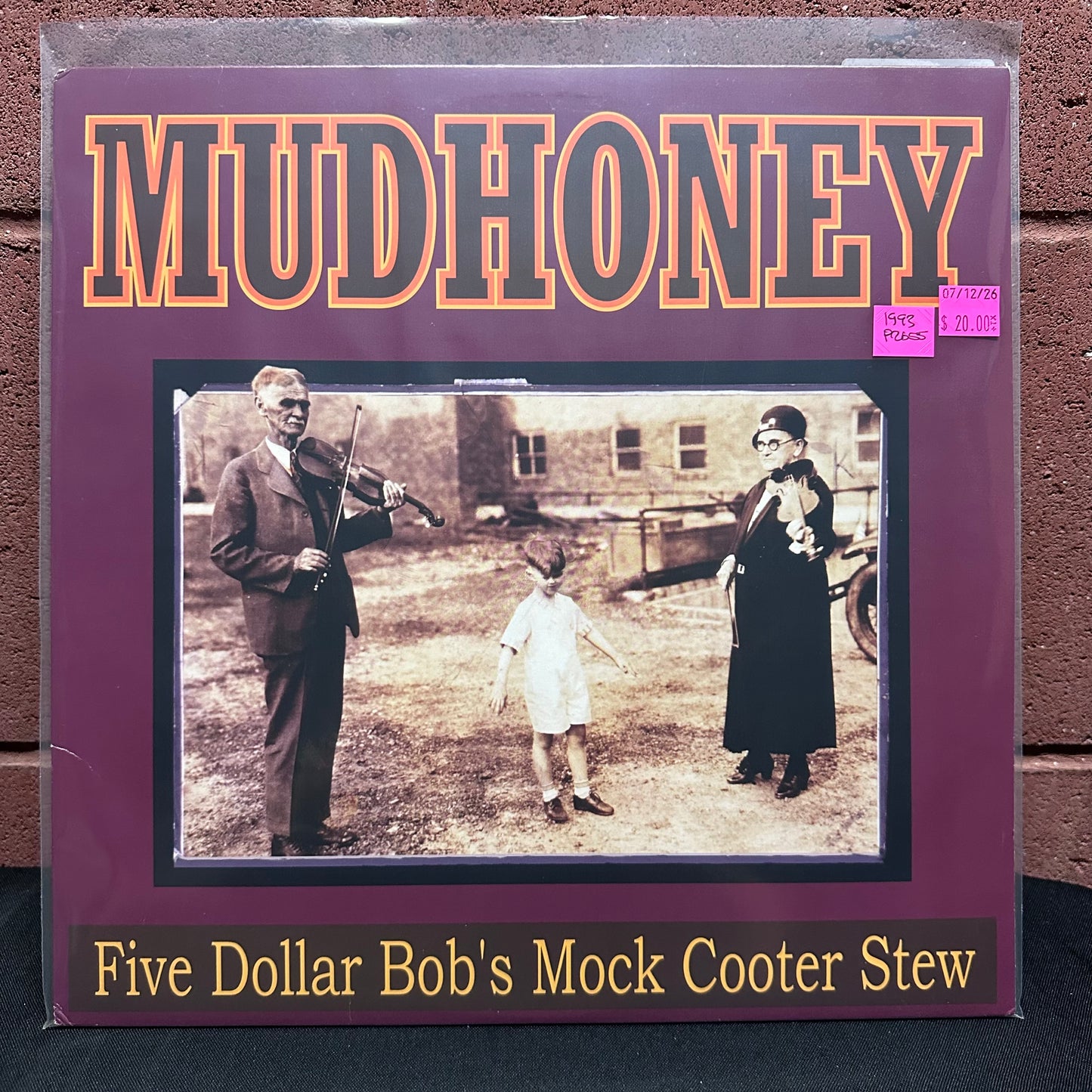 Used Vinyl: Mudhoney "Five Dollar Bob's Mock Cooter Stew" 12" (1993 Press)