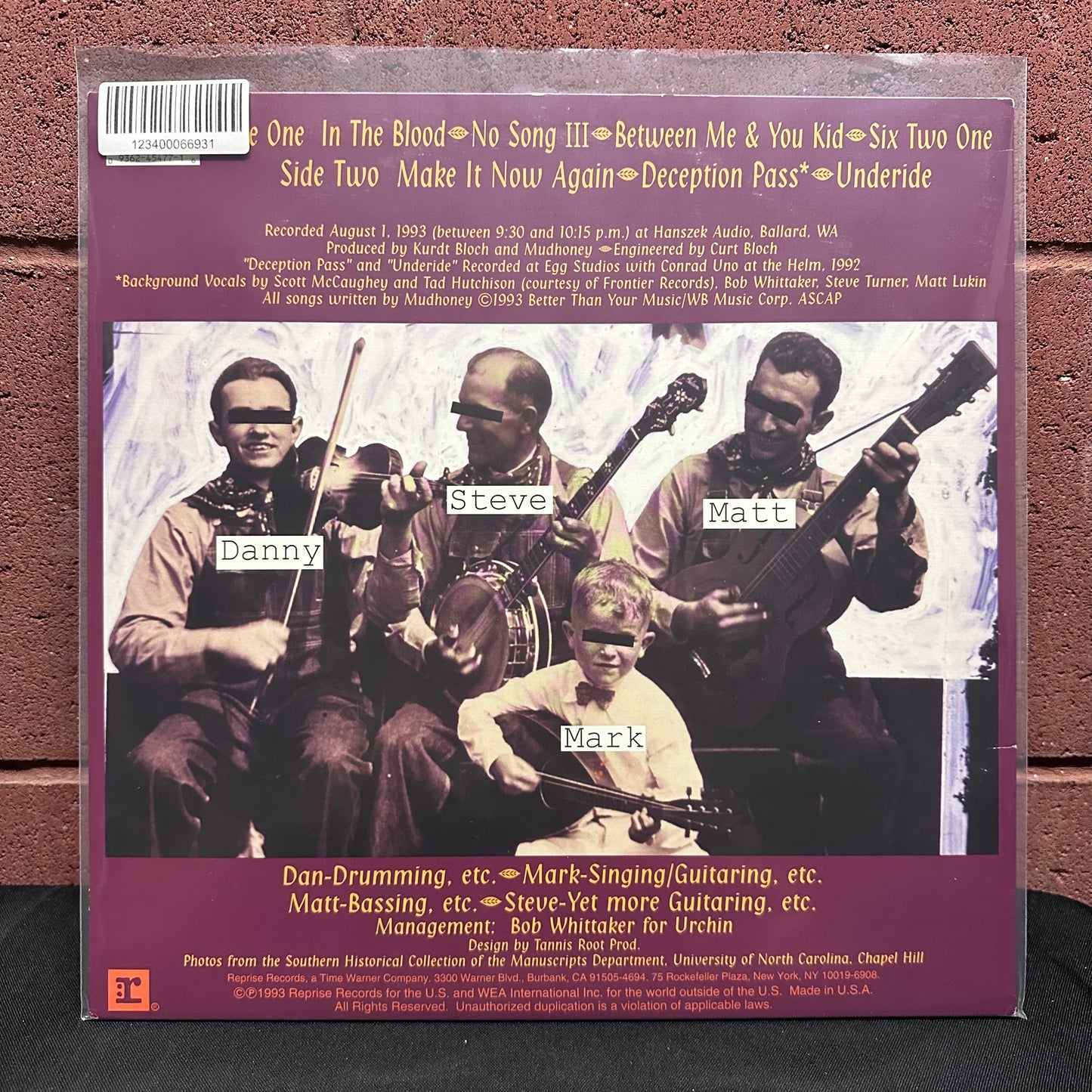 Used Vinyl: Mudhoney "Five Dollar Bob's Mock Cooter Stew" 12" (1993 Press)