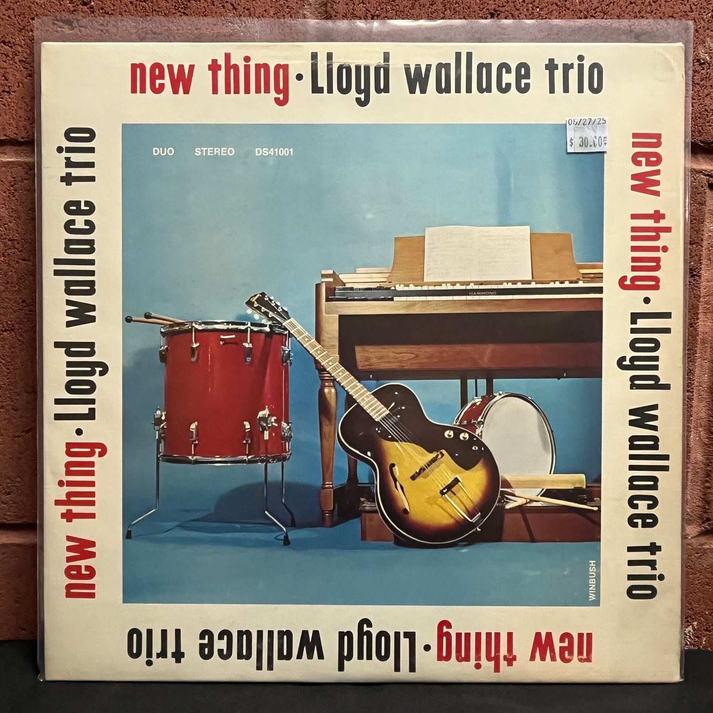 Used Vinyl: Lloyd Wallace Trio "New Thing" LP