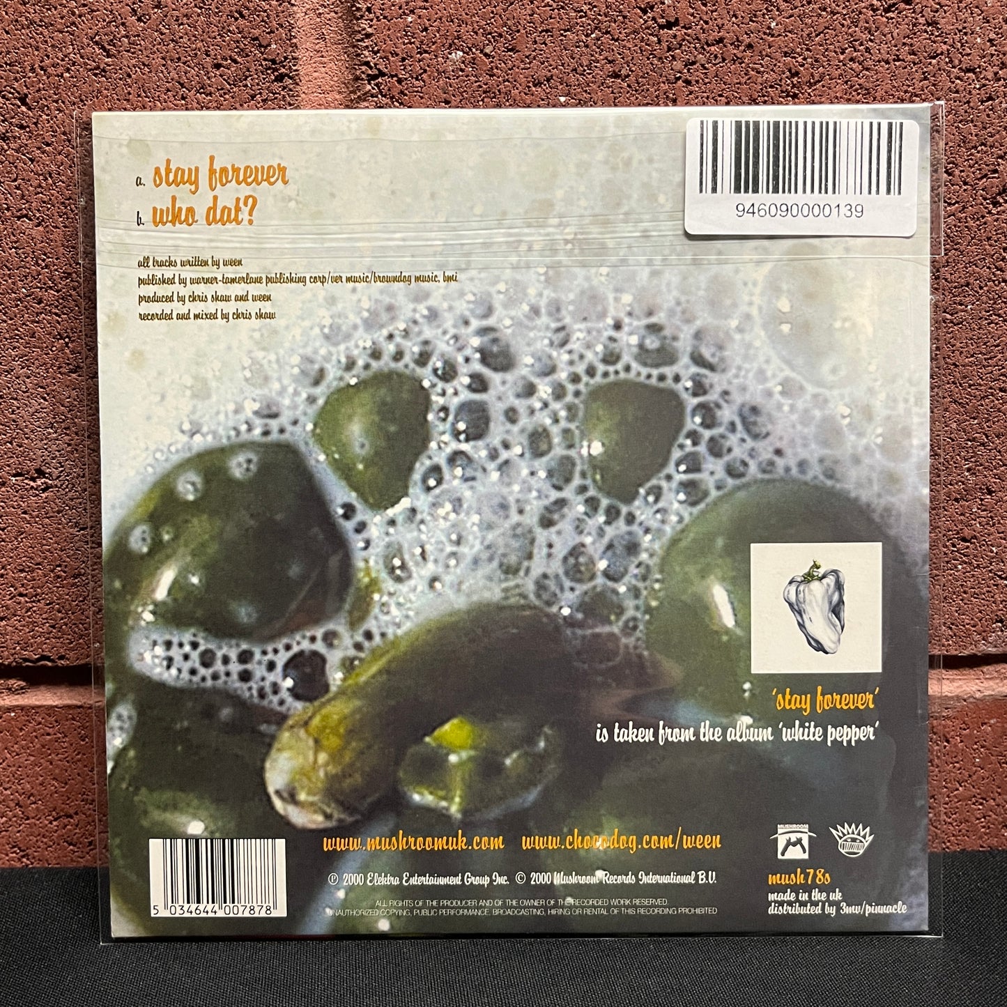 Used Vinyl: Ween "Stay Forever" 7" (UK Press, red vinyl)