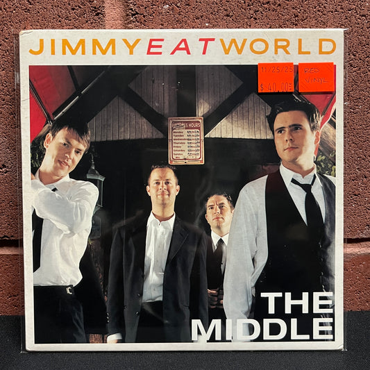 Used Vinyl: Jimmy Eat World "The Middle" 7" (2001 Red Vinyl UK Press)
