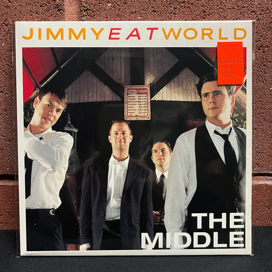 Used Vinyl: Jimmy Eat World "The Middle" 7" (2001 Red Vinyl UK Press)