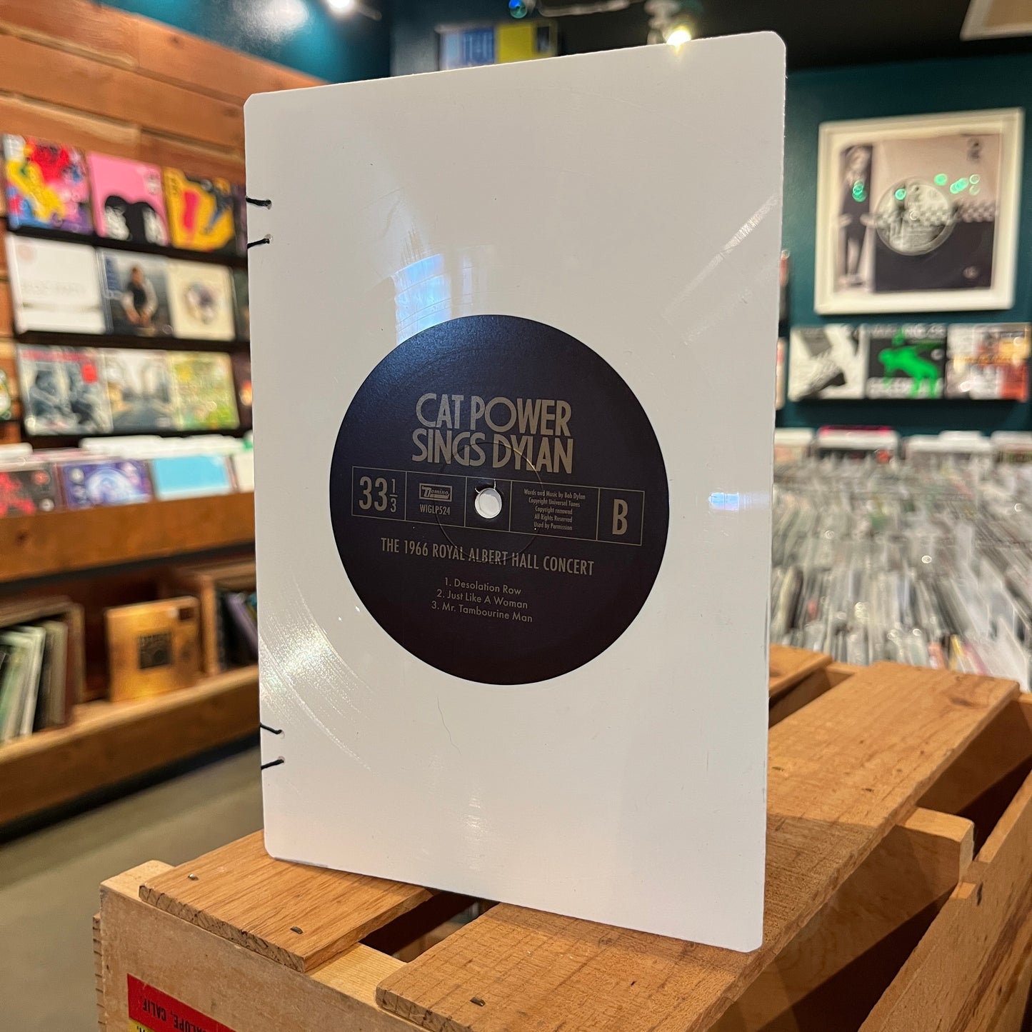 Cat Power Recycled Vinyl Journal