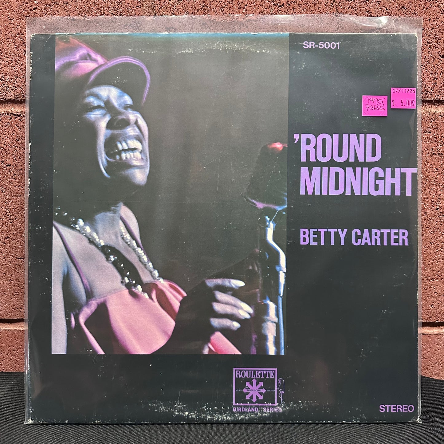 Used Vinyl: Betty Carter ‎"Round Midnight" LP (1975 Press)