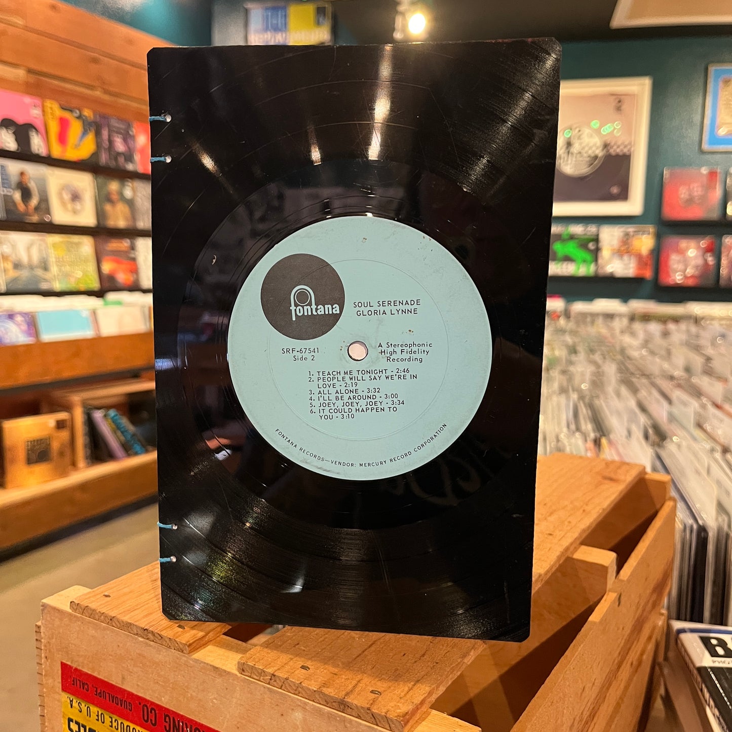 Gloria Lynne / Roberta Flack & Donny Hathaway Recycled Vinyl Journal