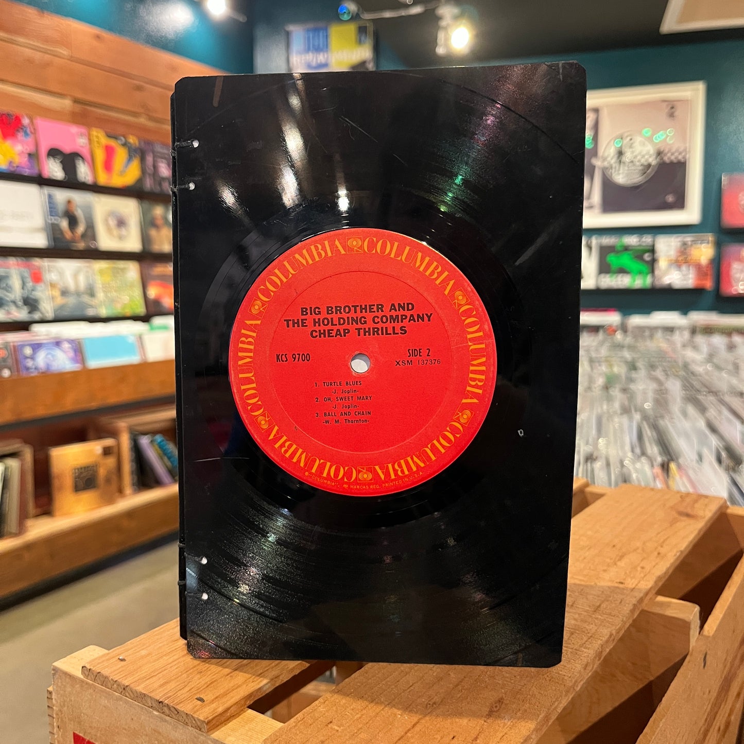 Big Brother & The Holding Company Recycled Vinyl Journal