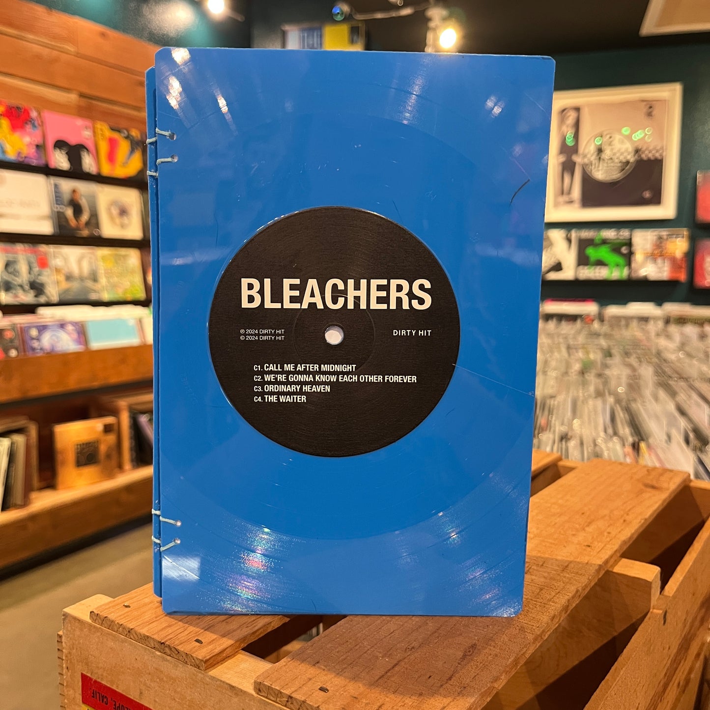 Bleachers Recycled Vinyl Journal