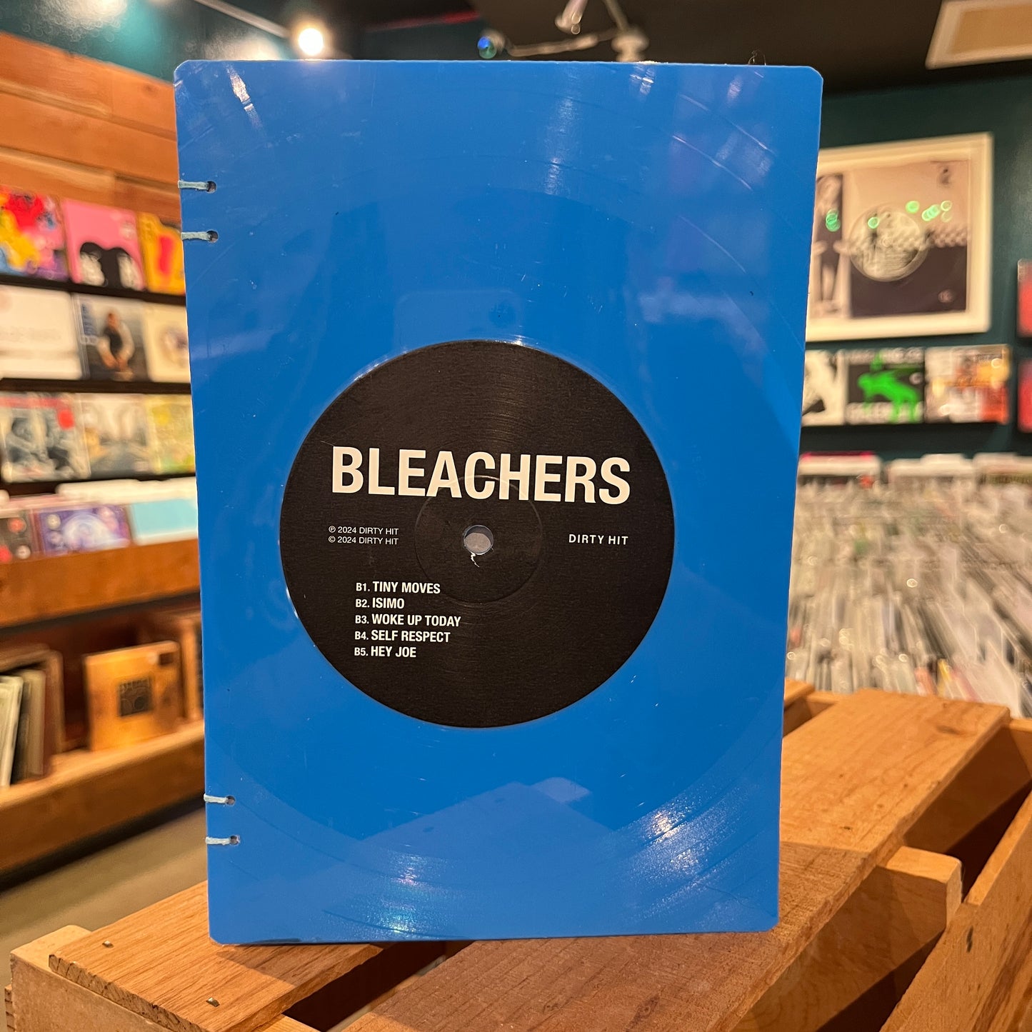 Bleachers Recycled Vinyl Journal
