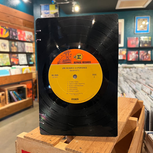 Jimi Hendrix Recycled Vinyl Journal