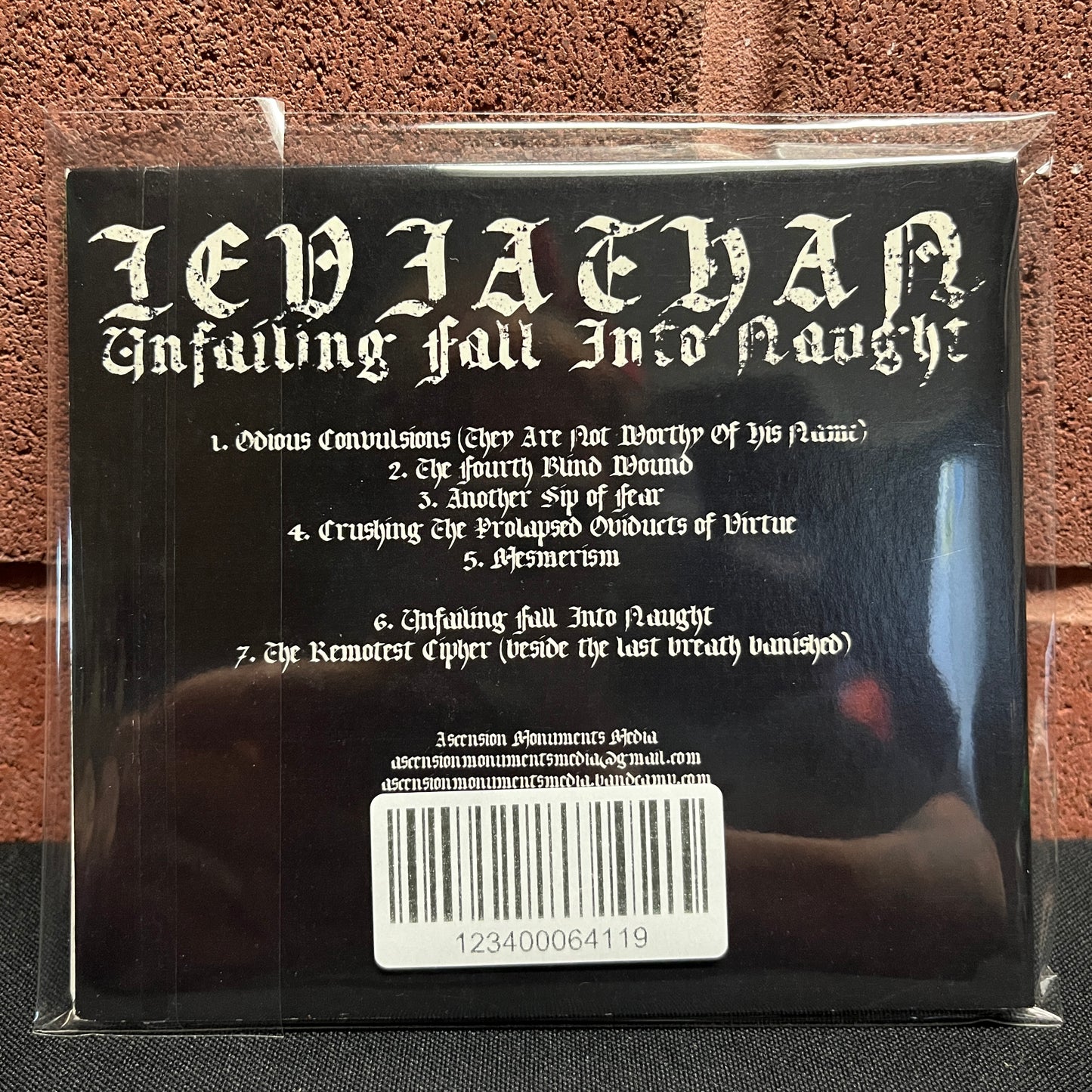 Used CD: Leviathan "Unfailing Fall Into Naught" CD