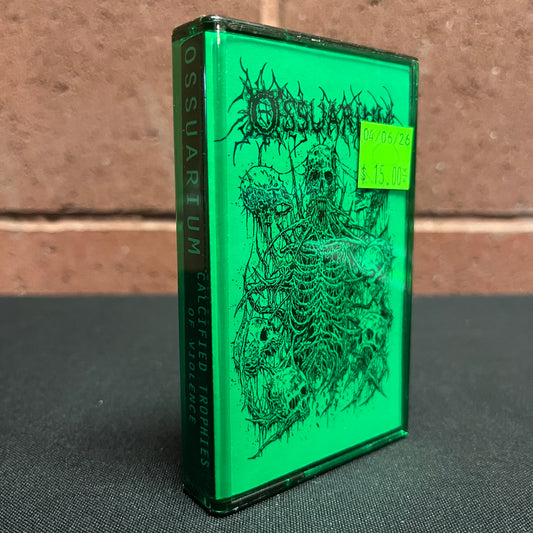 Used Cassette: Ossuarium "Calcified Trophies Of Violence" Tape