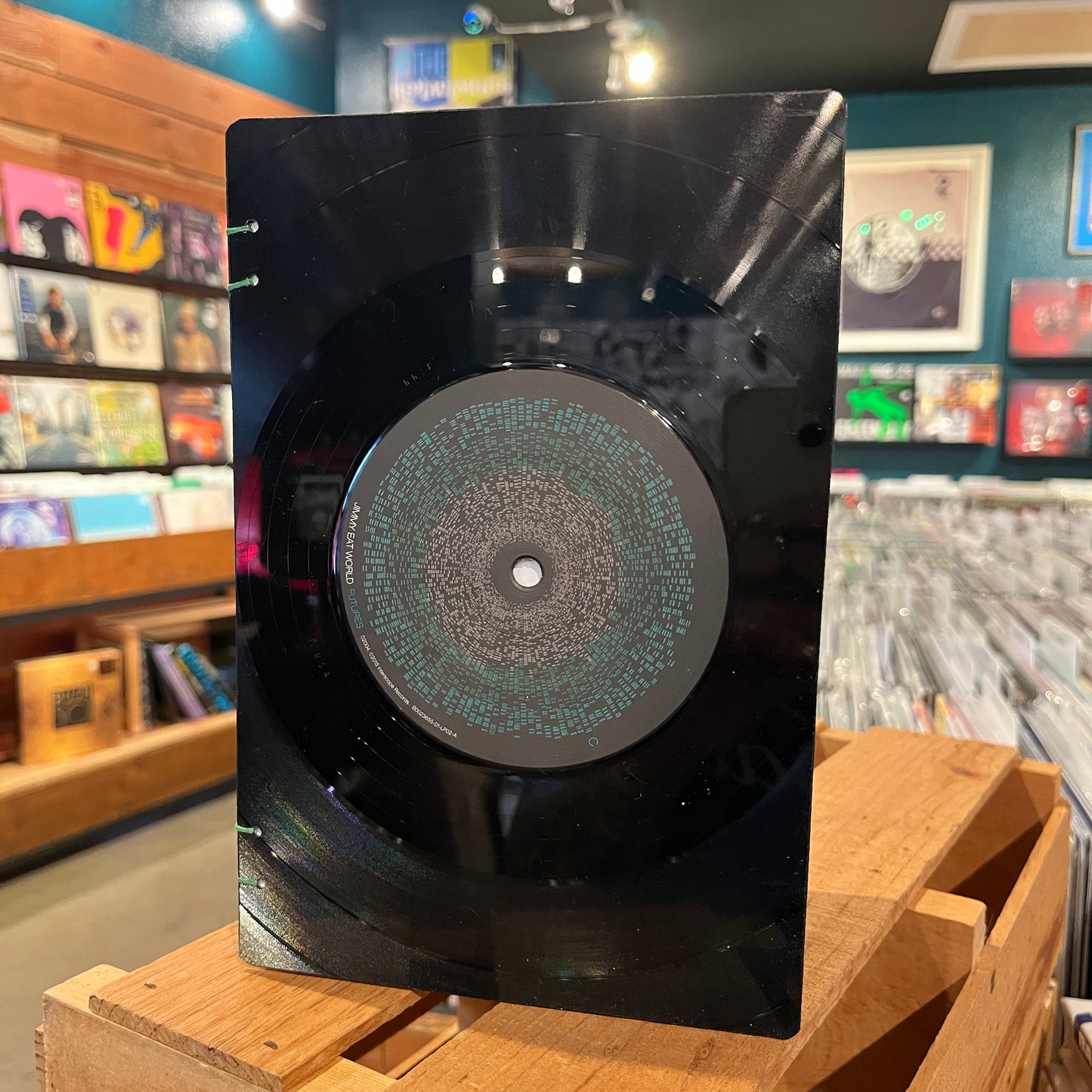 Jimmy Eat World Recycled Vinyl Journal