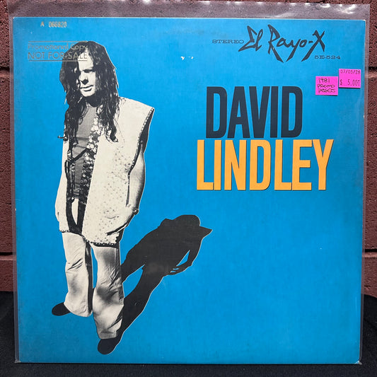 Used Vinyl: David Lindley "El Rayo-X" LP (1981 White Label Promo Press)