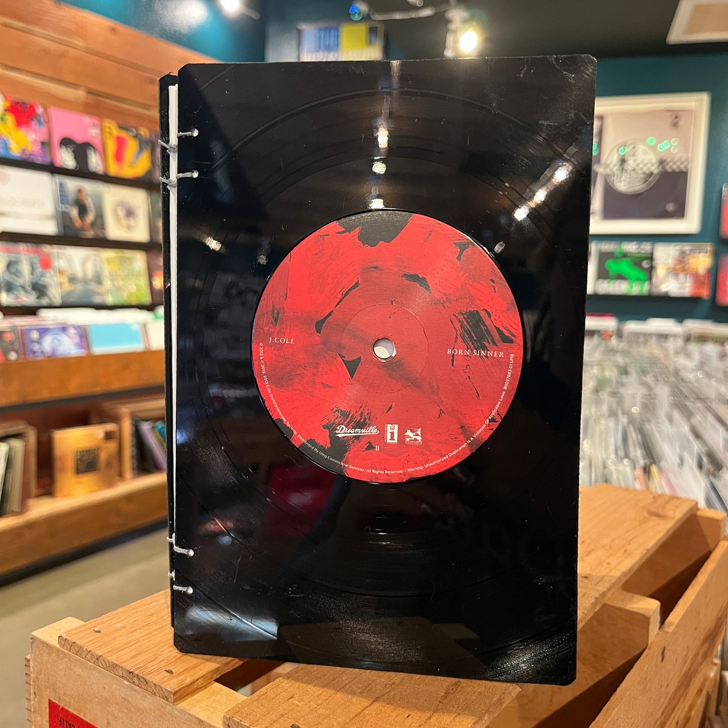 J.Cole Recycled Vinyl Journal