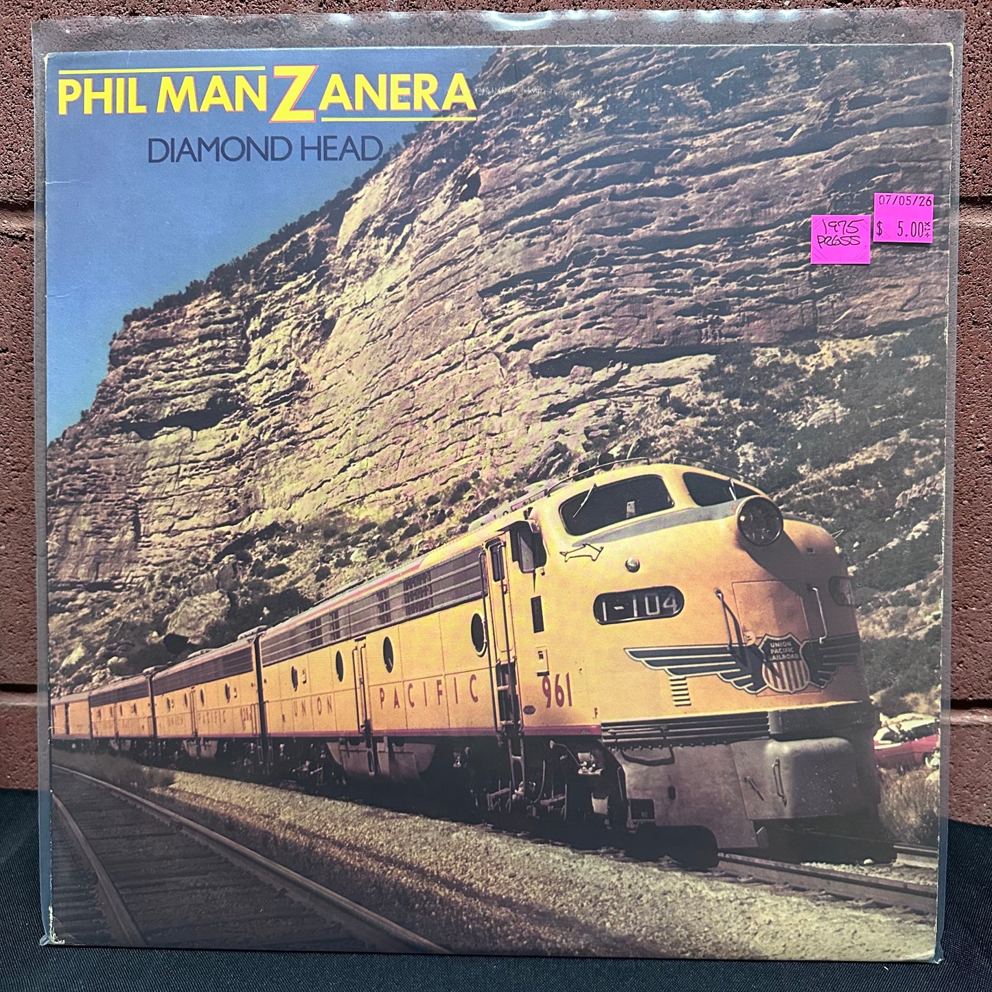 Used Vinyl: Phil Manzanera ‎"Diamond Head" LP (1975 Press)
