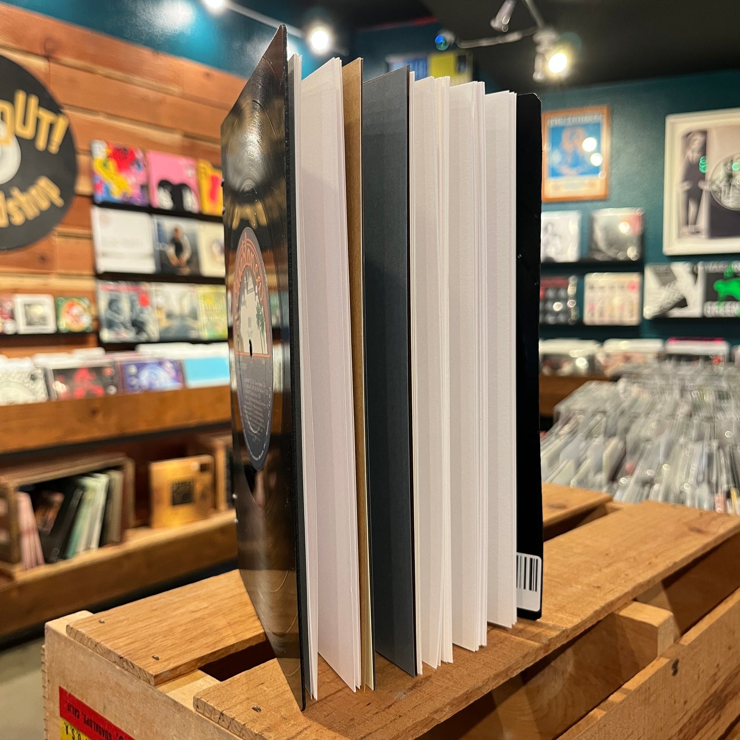 Kiss Recycled Vinyl Journal