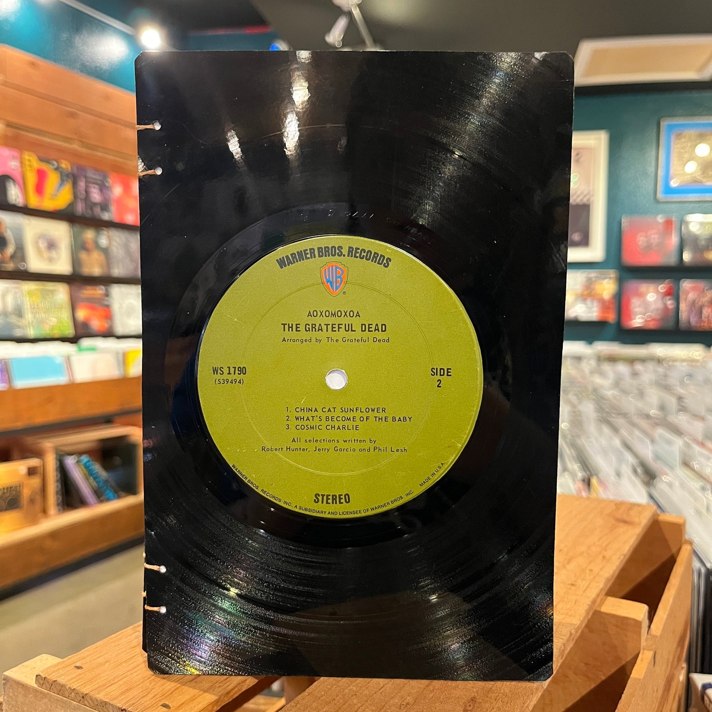 The Grateful Dead Recycled Vinyl Journal