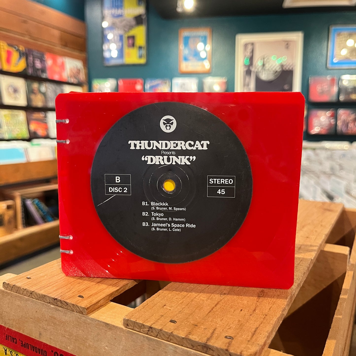 Thundercat Recycled Vinyl Mini-Journal