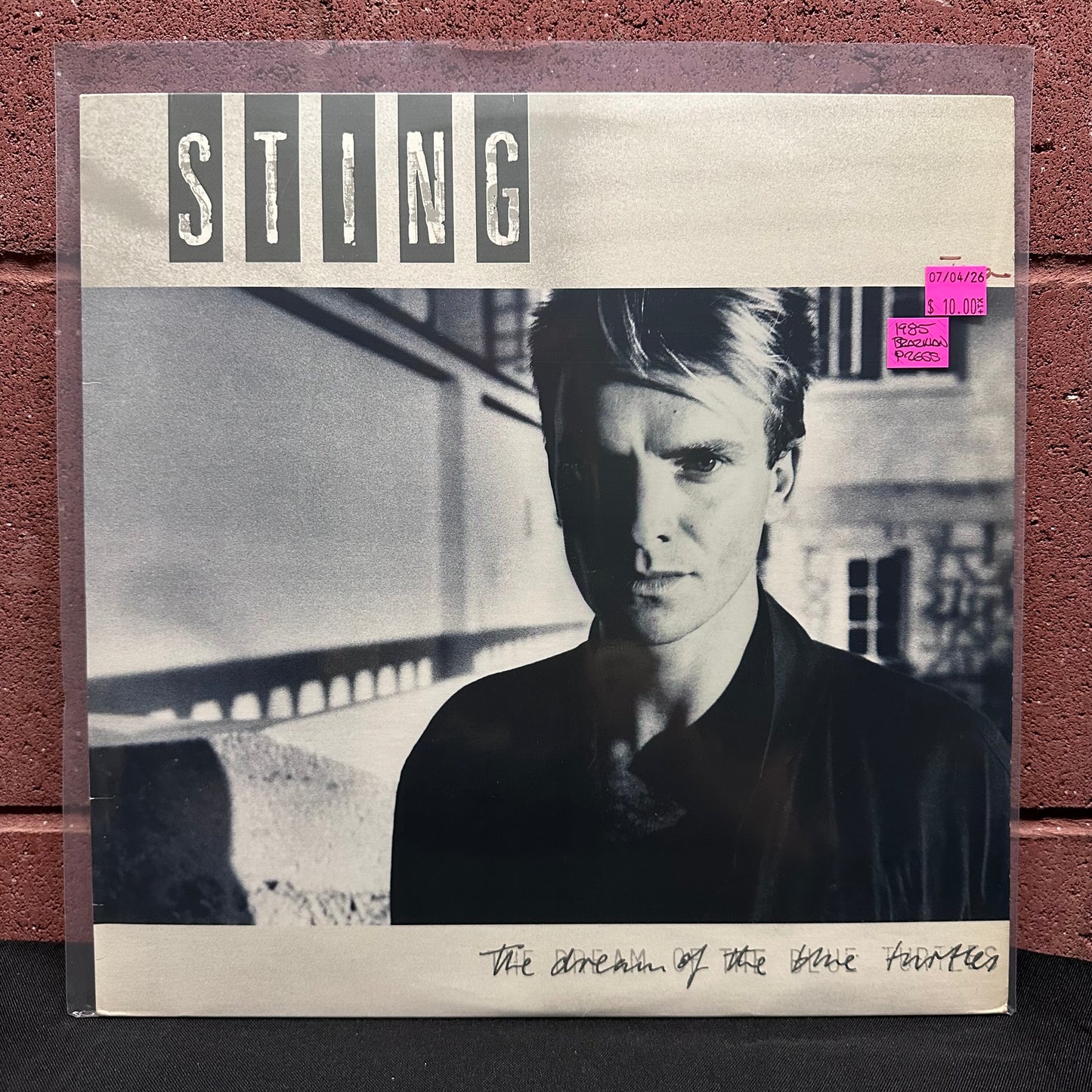 Used Vinyl: Sting ‎"The Dream Of The Blue Turtles" LP (1985 Brazil Press)