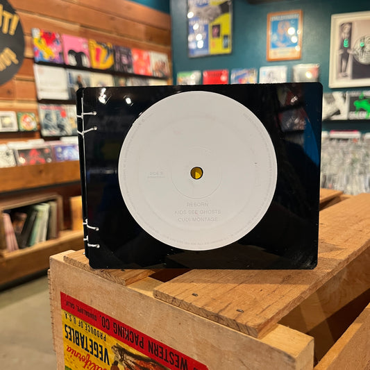 Kids See Ghosts Recycled Vinyl Mini-Journal