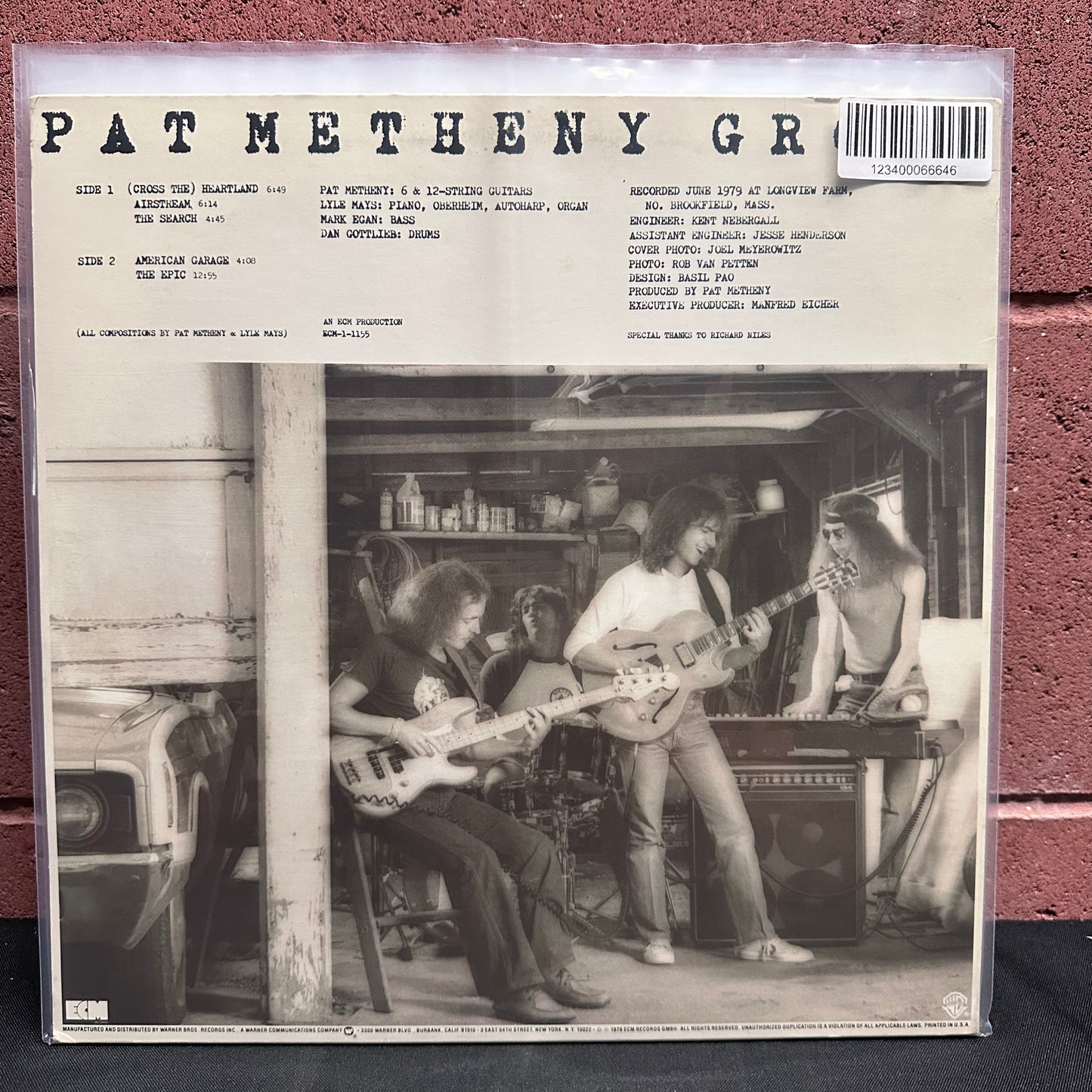 Used Vinyl: Pat Metheny Group ‎"American Garage" LP (1979 Press - Promo)