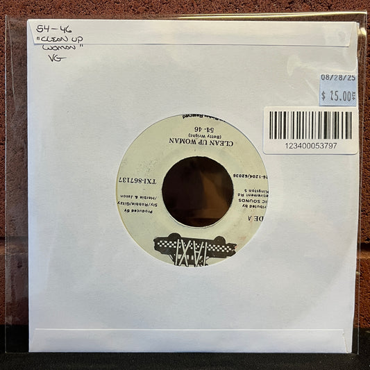 Used Vinyl: 54-46 "Clean Up Woman" 7"