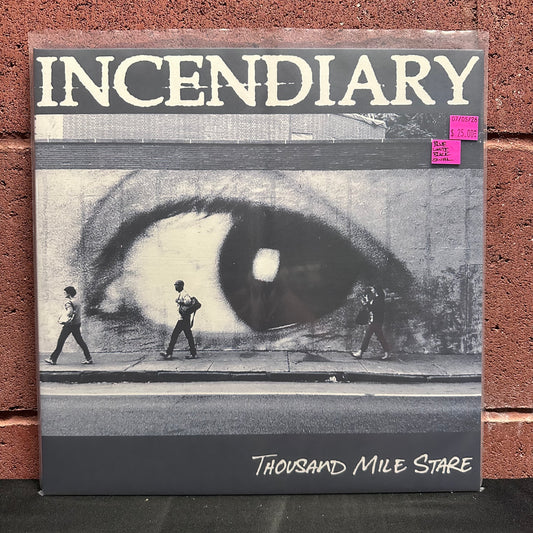 Used Vinyl: Incendiary "Thousand Mile Stare" LP (2022 Press - Black. Blue & White Swirl Vinyl)
