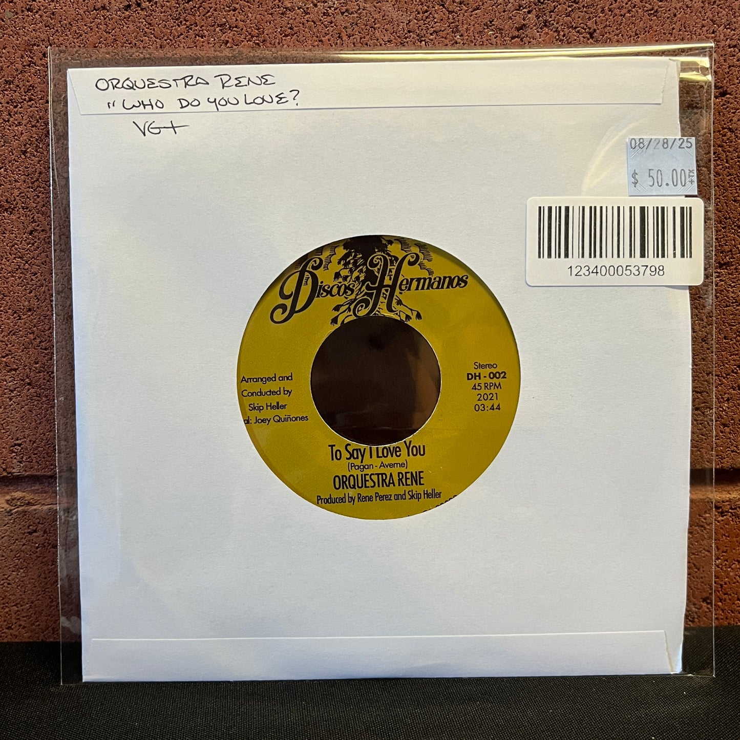 Used Vinyl: Orquestra Rene "Who Do You Love?" 7"