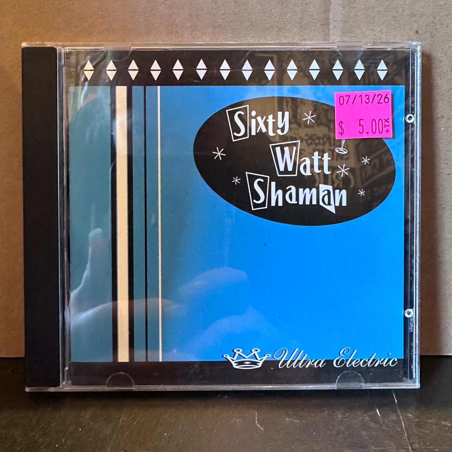 Used CD: Sixty Watt Shaman "Ultra Electric" CD