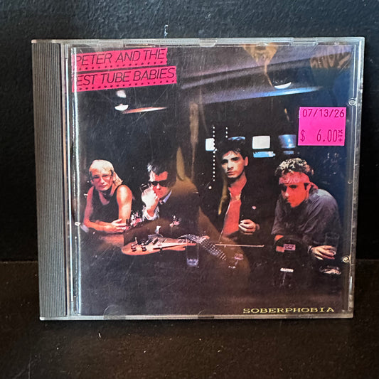 Used CD: Peter And The Test Tube Babies "Soberphobia" CD