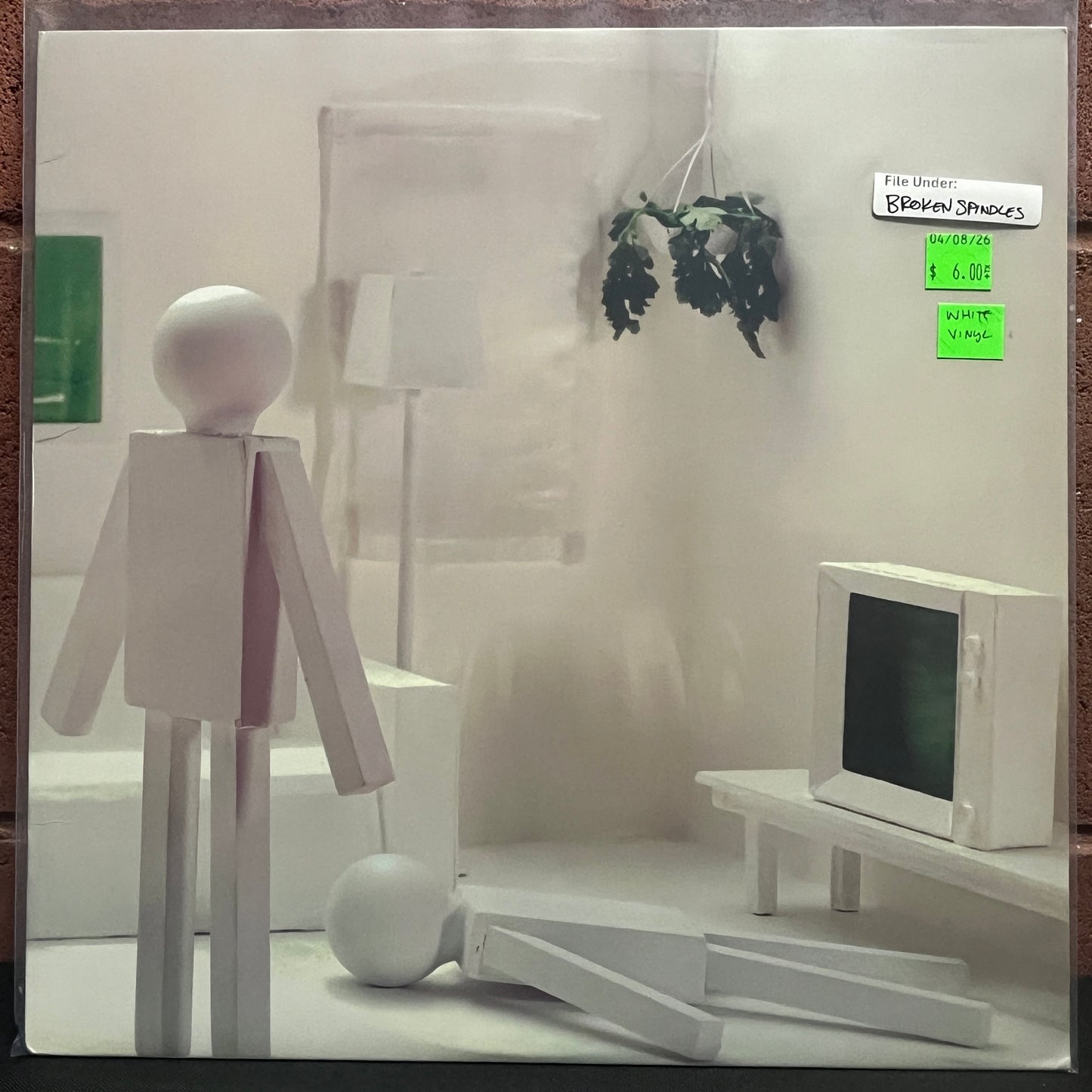 Used Vinyl: Broken Spindles ‎"Broken Spindles" LP (White vinyl)