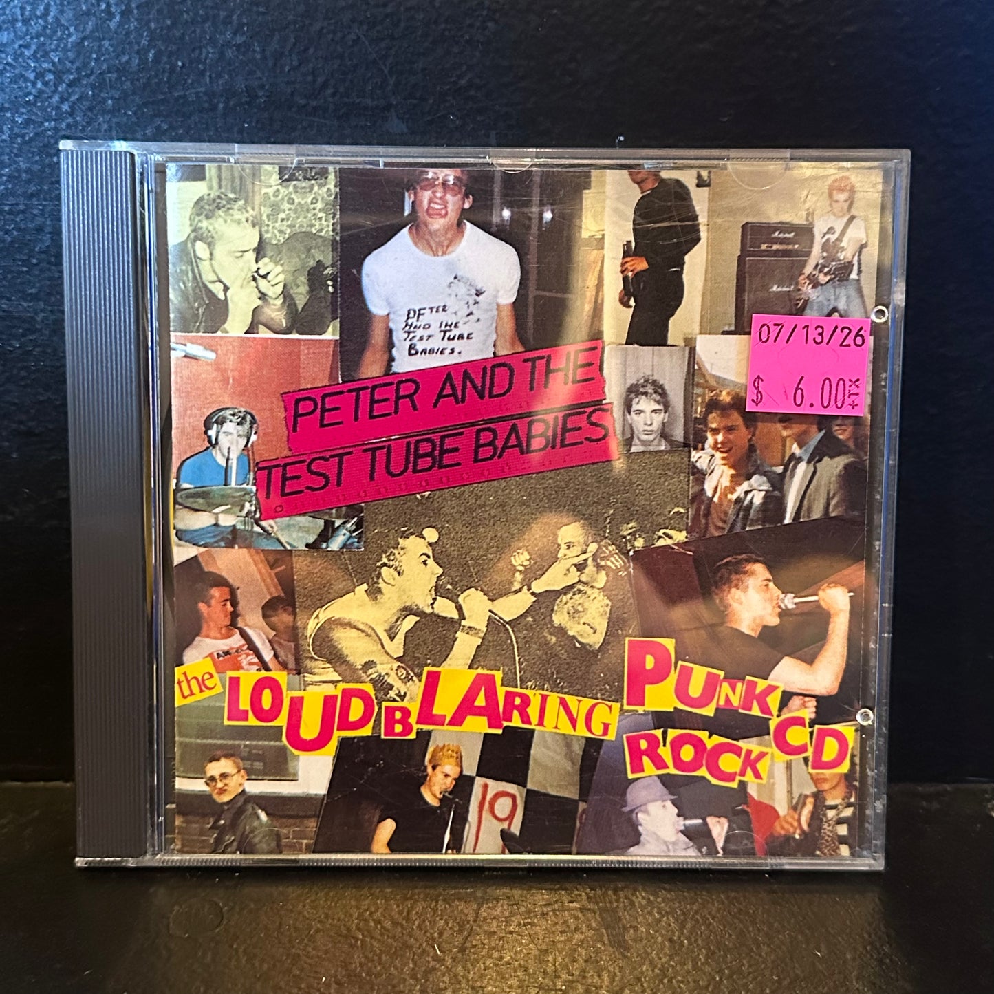Used CD: Peter And The Test Tube Babies "The Loud Blaring Punk Rock" CD