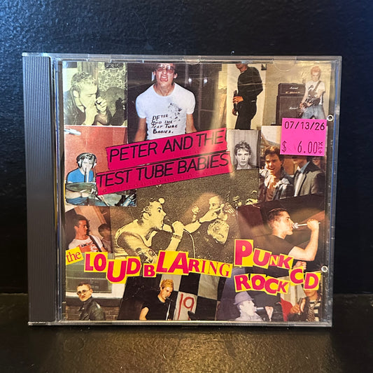 Used CD: Peter And The Test Tube Babies "The Loud Blaring Punk Rock" CD