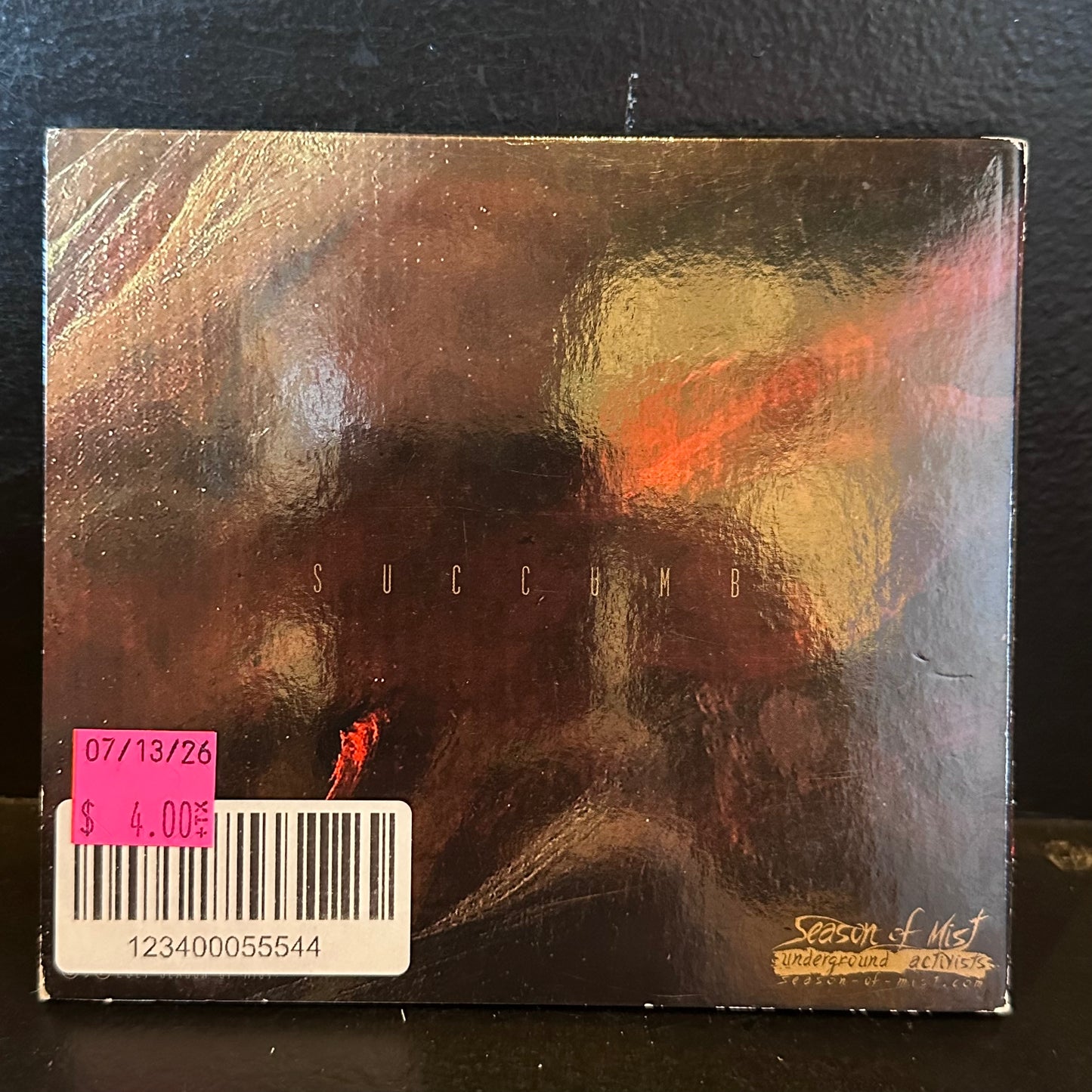 Used CD: Altarage "Succumb" CD