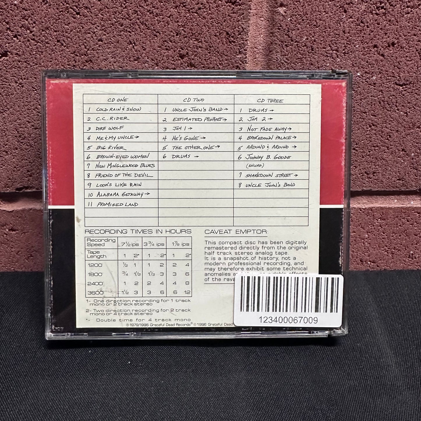 Used CD: The Grateful Dead "Dick's Picks Volume 5" 3xCD (1996 Press)