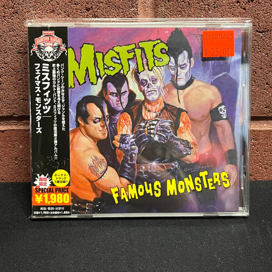 Used CD: Misfits "Famous Monsters" CD (2008 Japanese Press w/ Bonus Track)