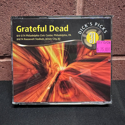 Used CD: The Grateful Dead "Dick's Picks 31: 8/4-5/74 Philadelphia Civic Center, Philadelphia, PA; 8/6/74 Roosevelt Stadium, Jersey City, NJ" 4xCD (2004 Press)