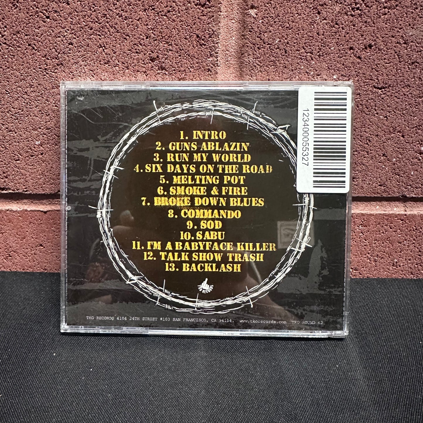Used CD: Antiseen "The Boys From Brutalsville" CD