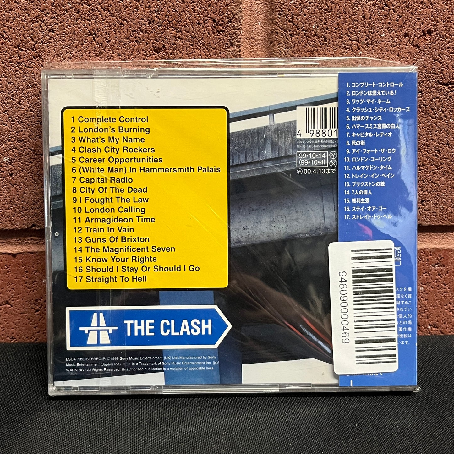Used CD: The Clash "From Here To Eternity - Live" CD (1999 Japanese Press)