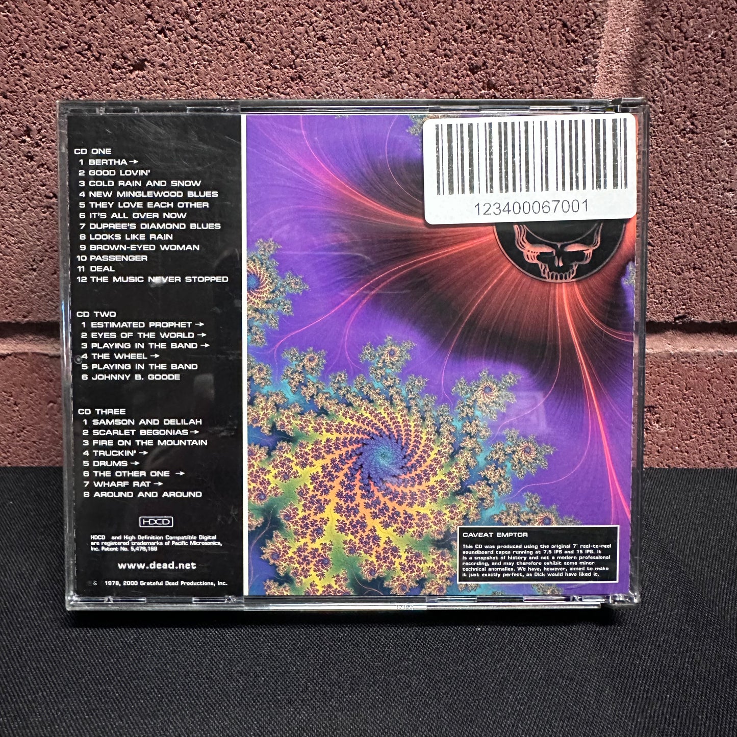 Used CD: The Grateful Dead "Dick's Picks Volume 18: Dane County Coliseum - 2/3/78; Uni-Dome, University Of N. Iowa - 2/5/78)" 3xCD (2000 Press)